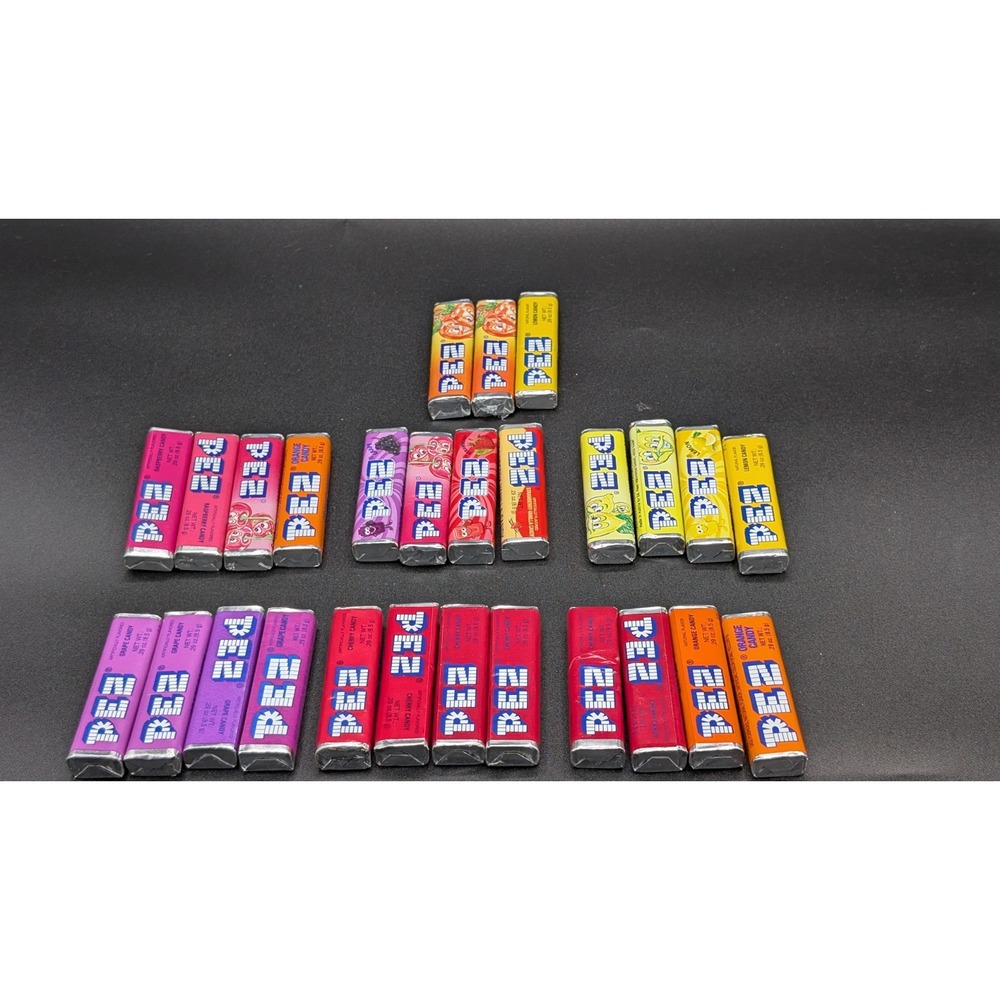 27 Pez Candy Refills For Pez Dispensers (For Collection Only) (Do Not Eat)